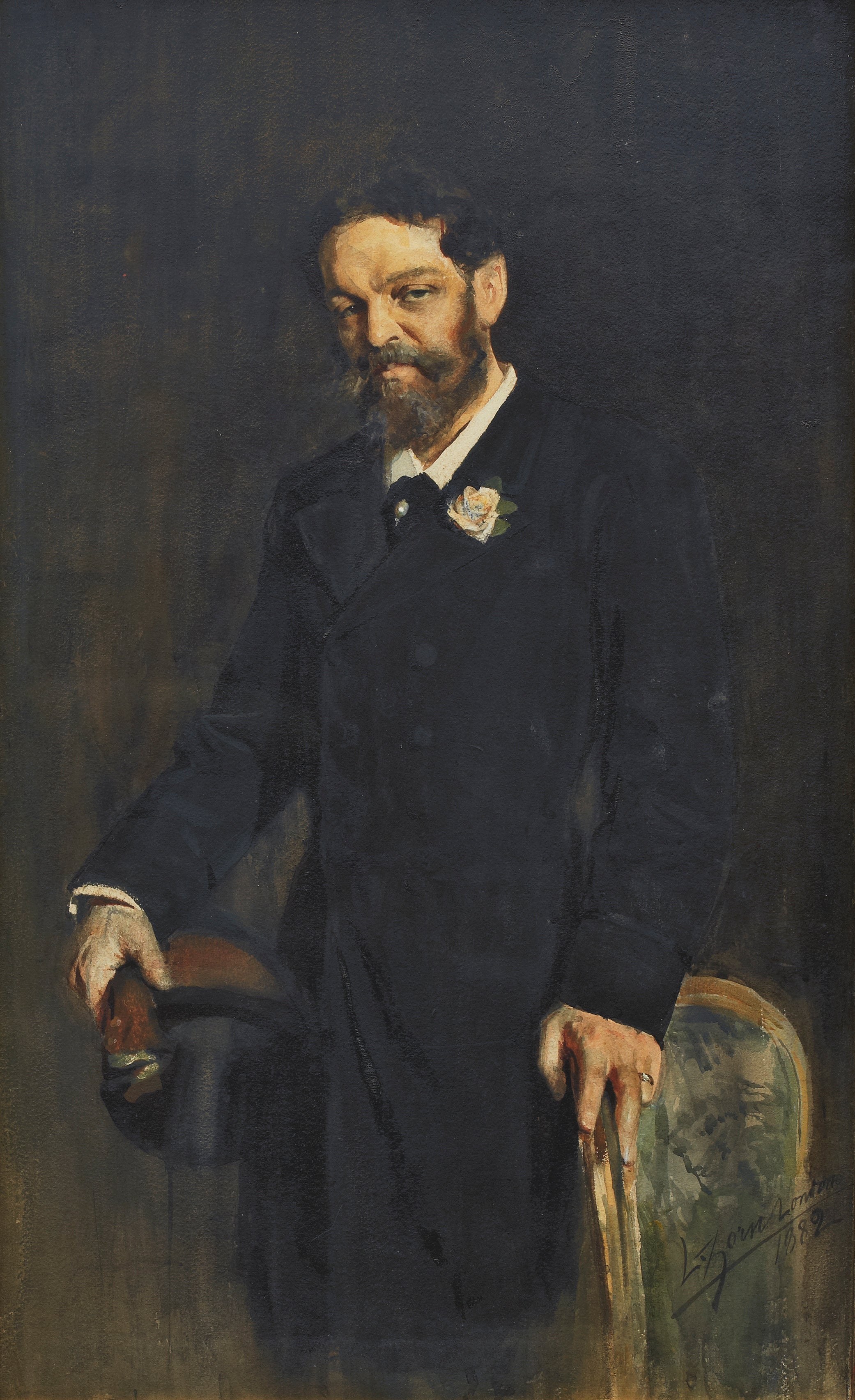 Comte Albert Magnus Stenbock - Anders Zorn