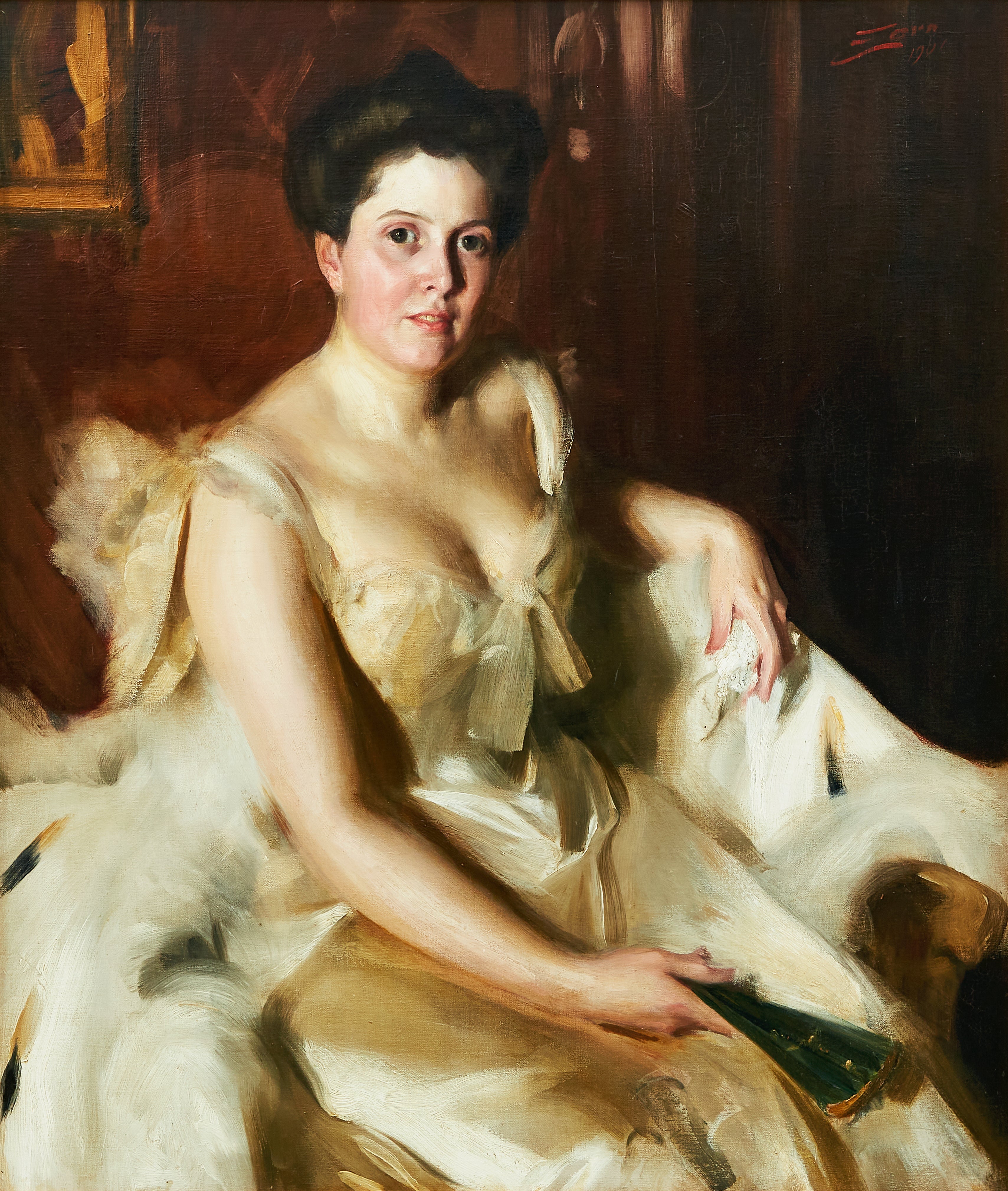 Portrait de Mme de Ver Warner - Anders Zorn