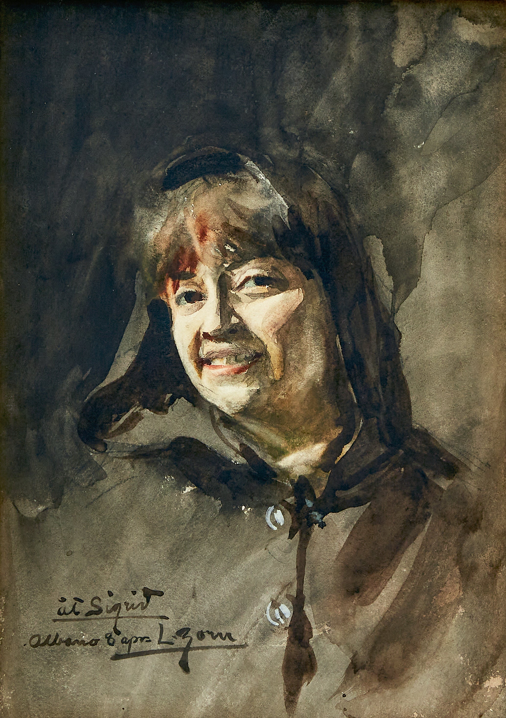 Portrait de Sigrid Weber - Anders Zorn