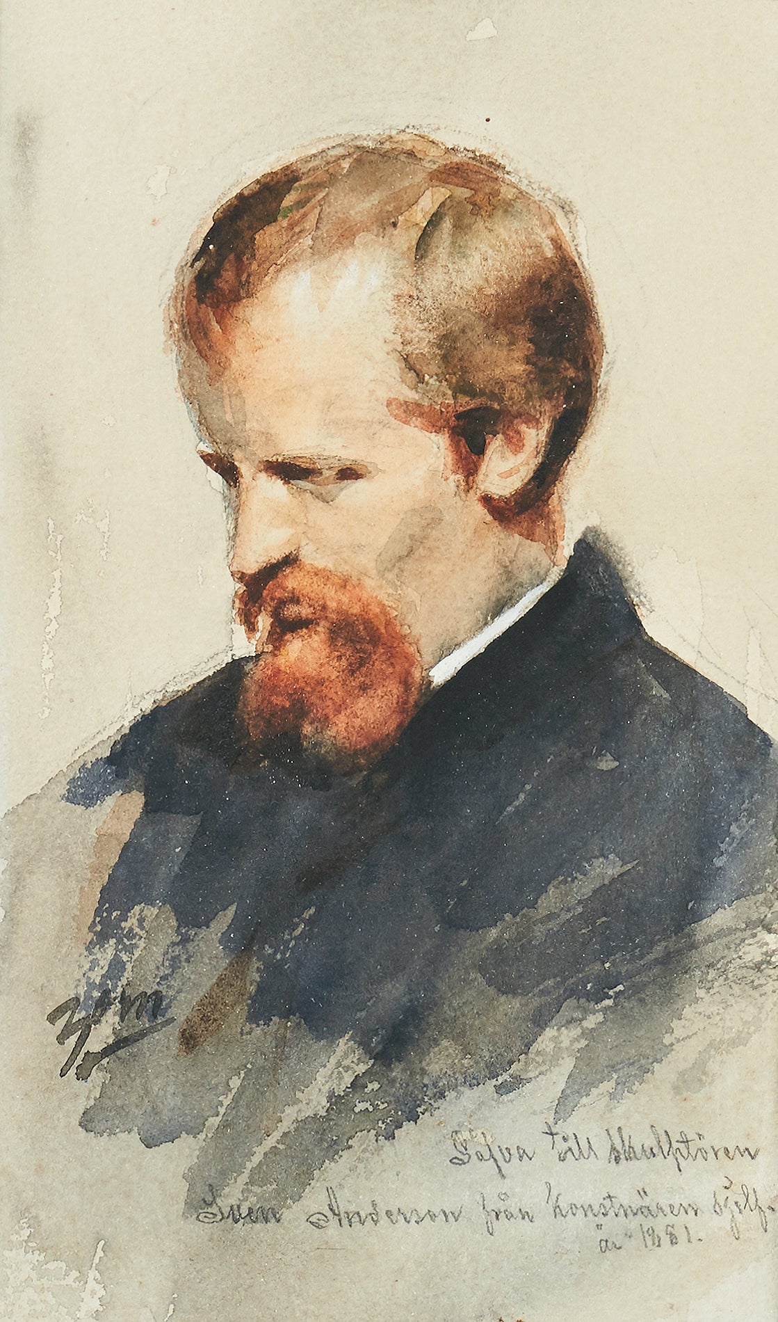 Sculpteur Sven Andersson - Anders Zorn