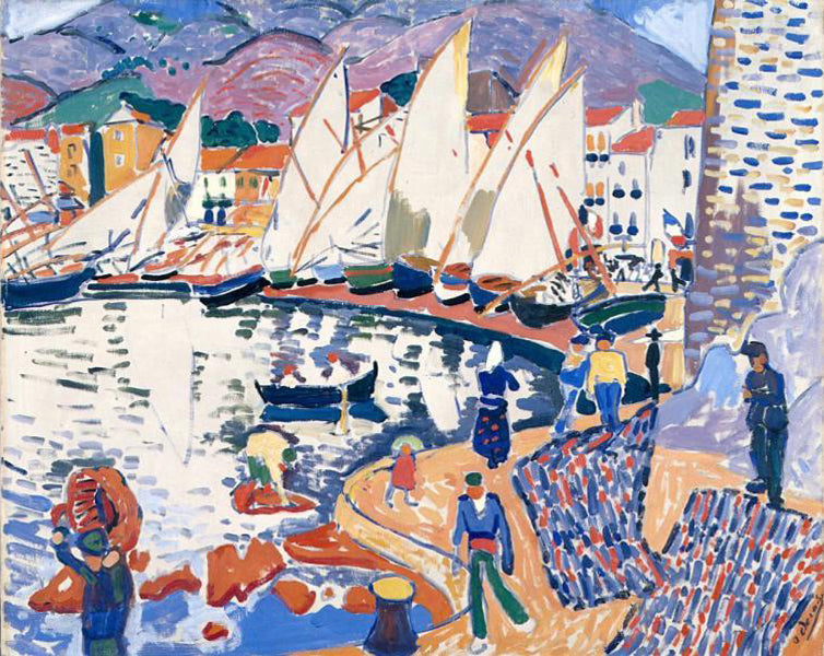 Le Séchage des voiles - André Derain