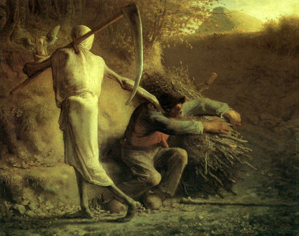 La Mort et le Bûcheron - Jean-François Millet