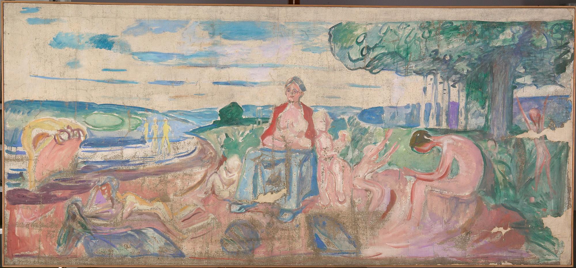 Reproduction du tableau « Alma mater - Edvard Munch » par Alpha Reproduction en peinture à l’huile