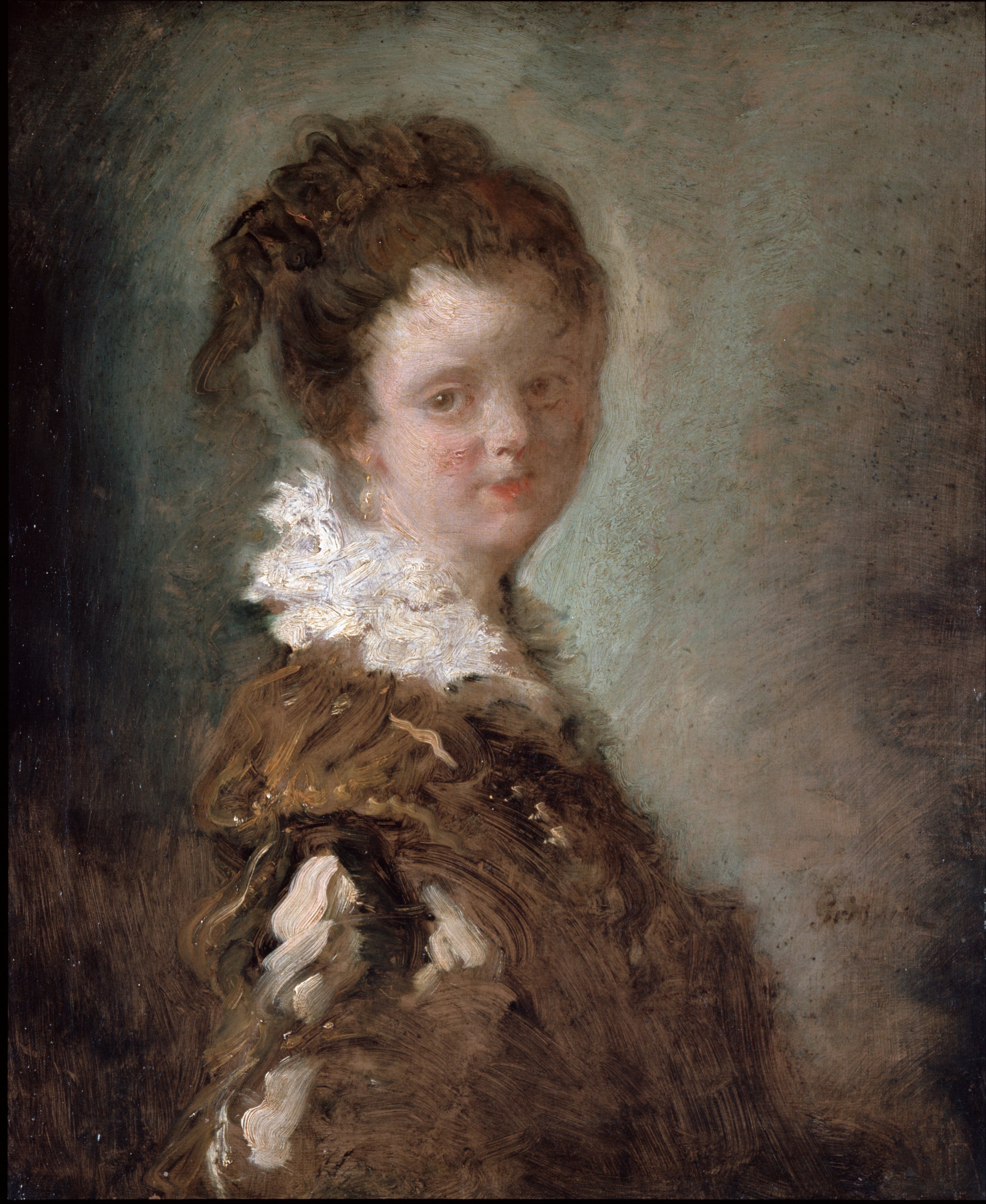 Jeune femme - Jean-Honoré Fragonard