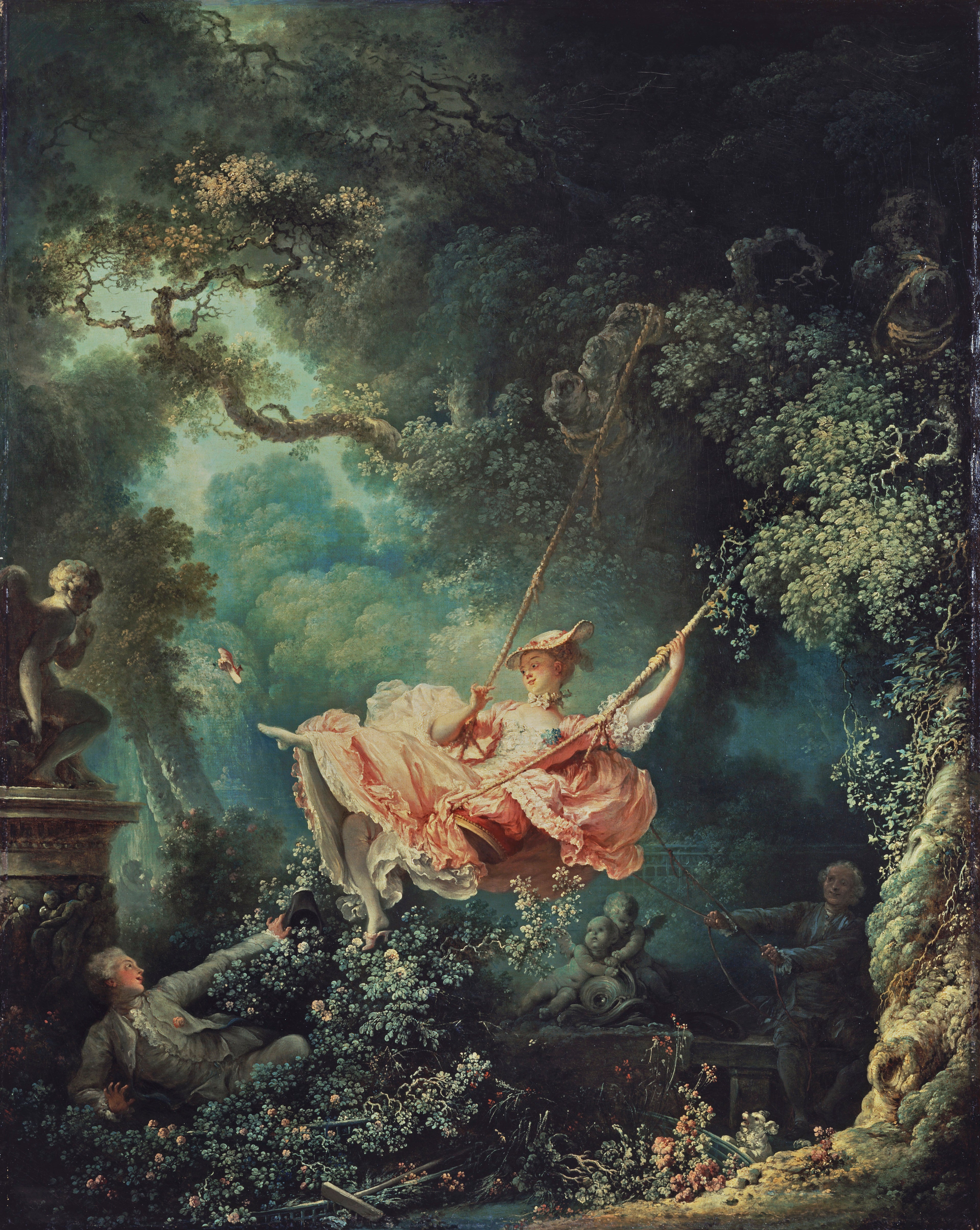 Les Hasards Heureux de l'Escarpolette - Jean-Honoré Fragonard