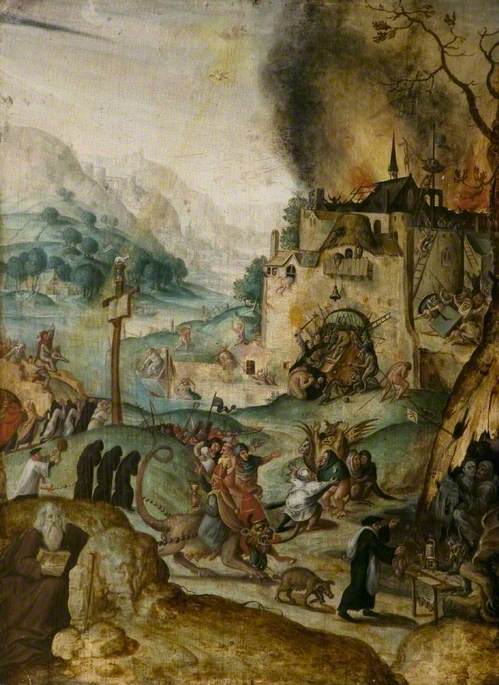 La Tentation de Saint Antoine - Hieronymus Bosch
