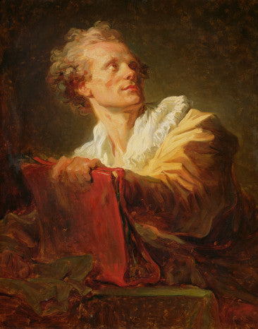 Portrait d'un jeune artiste - Jean-Honoré Fragonard