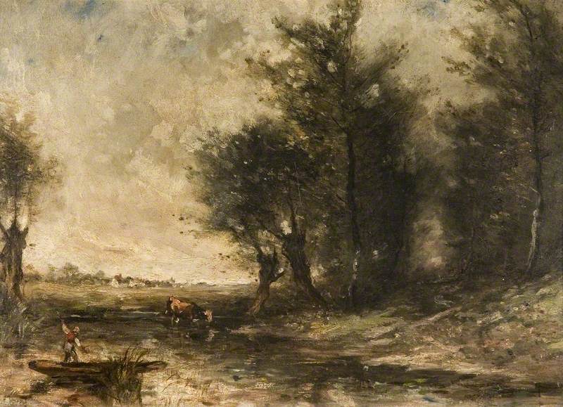 Paysage - Jean-Baptiste Camille Corot