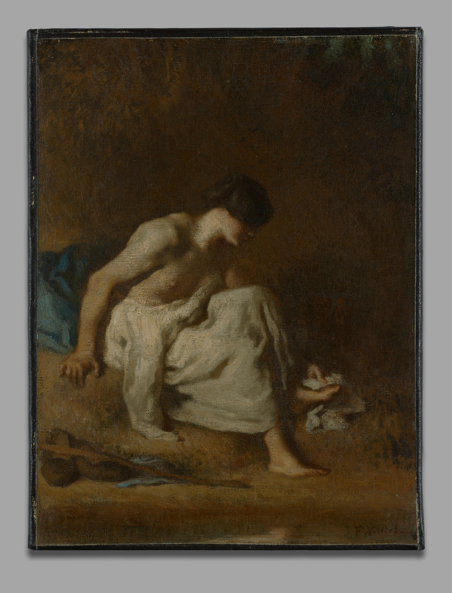 La Baigneuse - Jean-François Millet