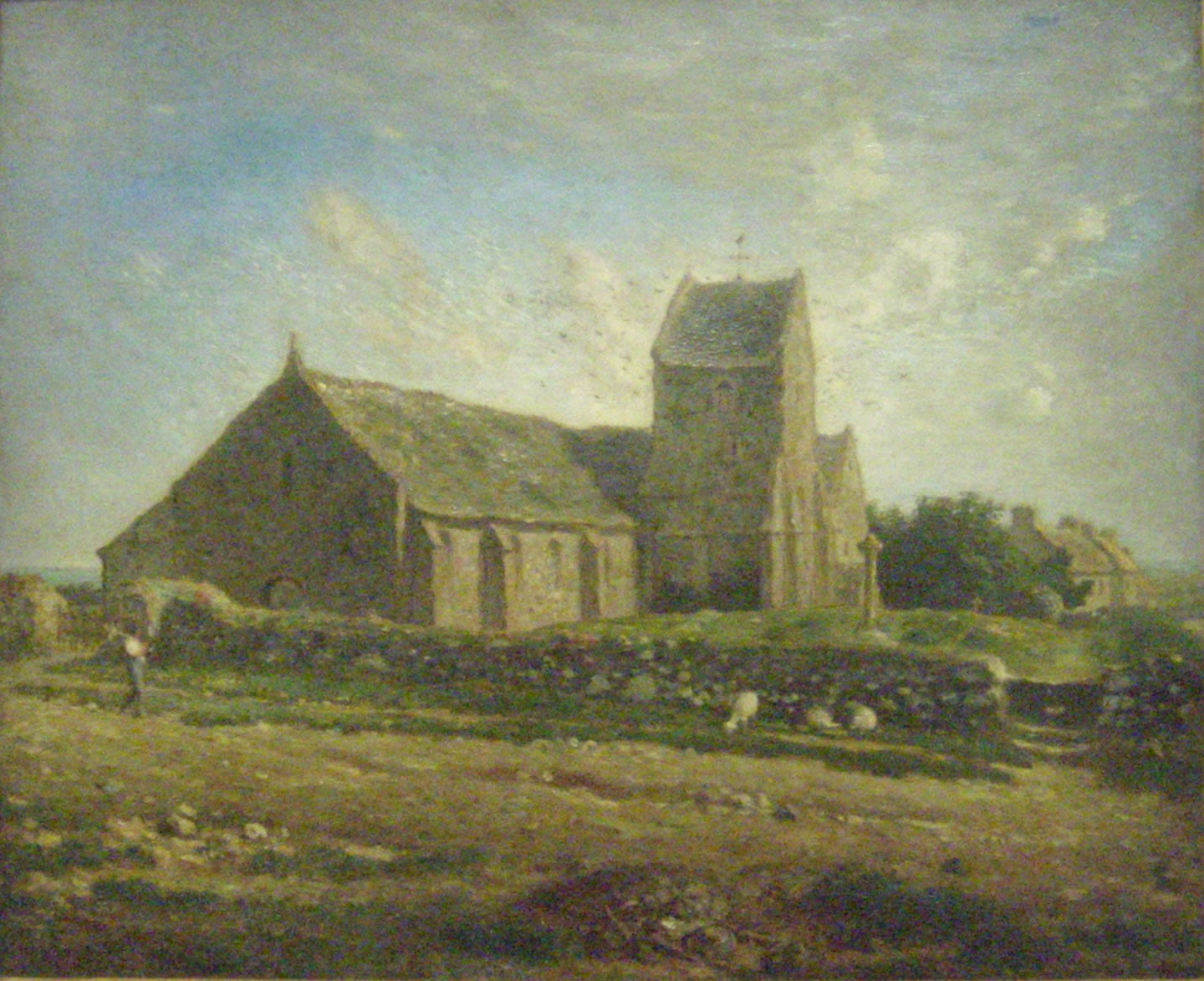 L'Église de Gréville - Jean-François Millet
