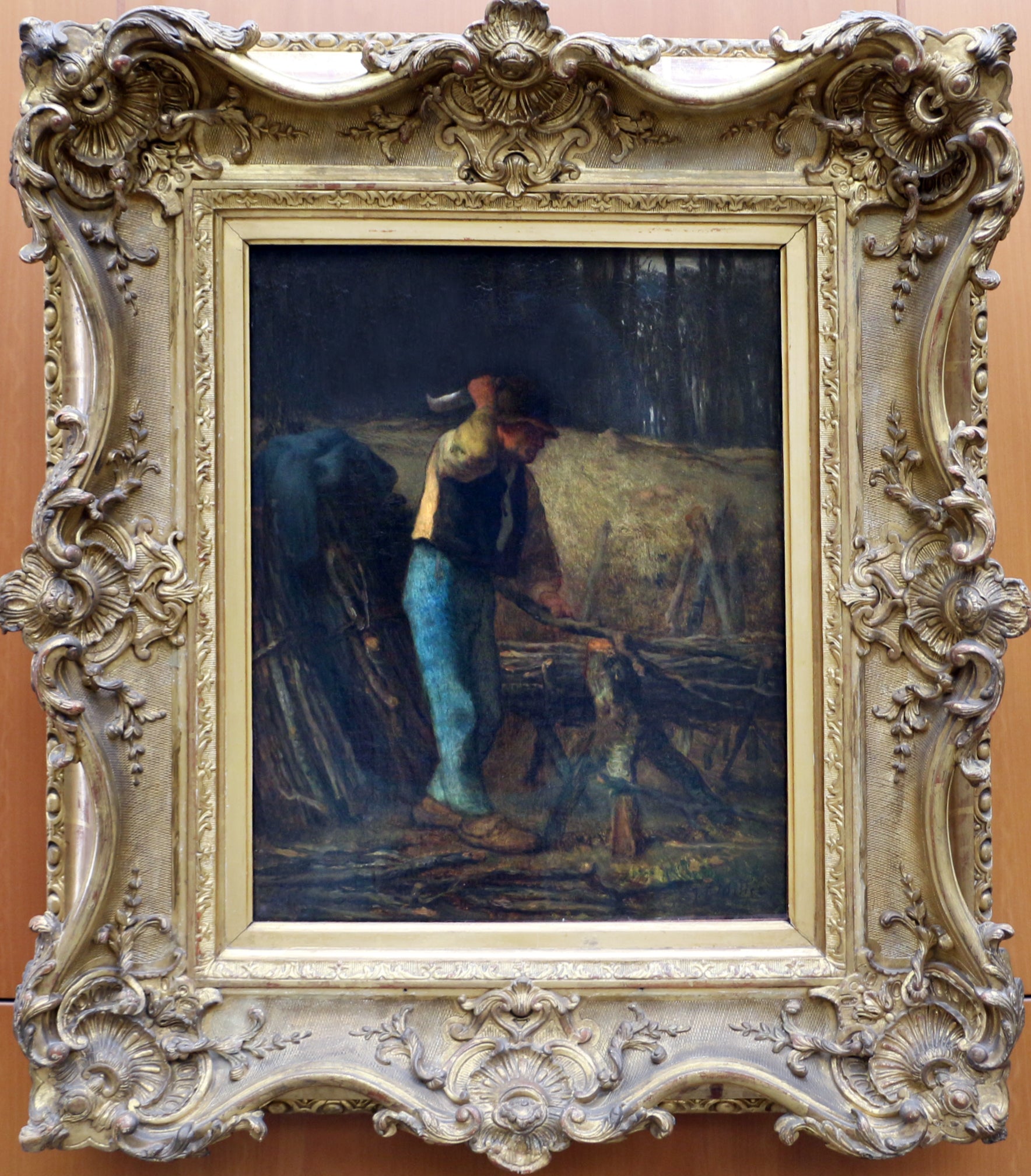 Le Fendeur de bois - Jean-François Millet