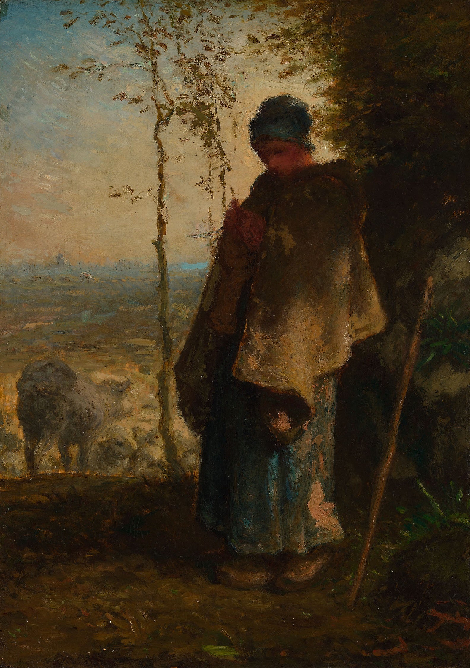 La petite bergère - Jean-François Millet