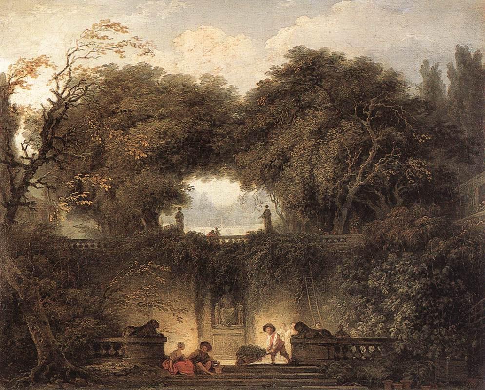 Le Petit Parc - Jean-Honoré Fragonard