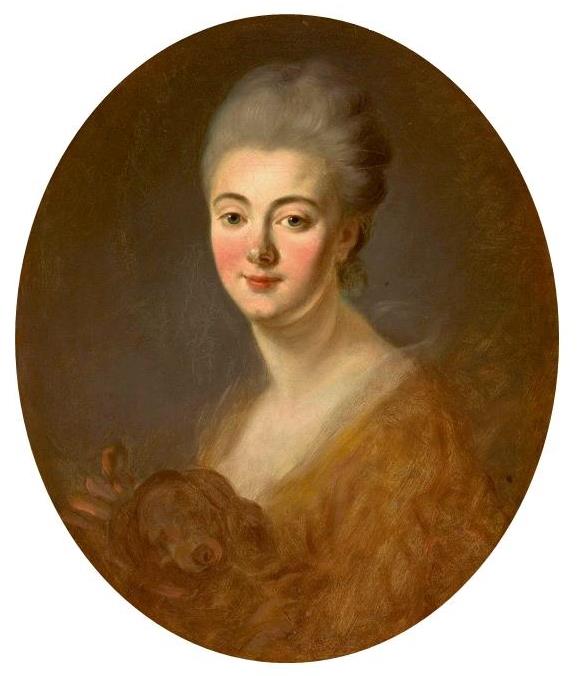 Portrait de Constance de Lowendal, comtesse Turpin de Crissé - Jean-Honoré Fragonard