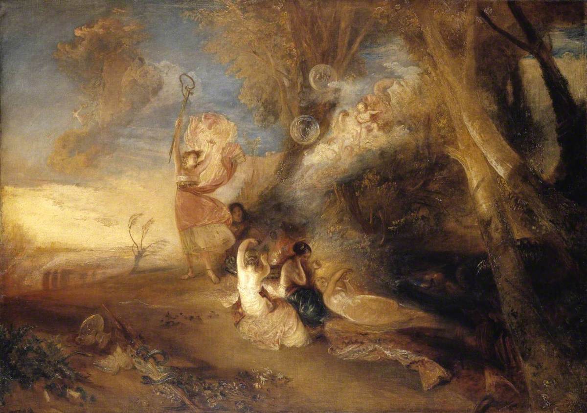 Reproduction du tableau « Vision of Medea - J. M. W. Turner » par Alpha Reproduction en peinture à l’huile