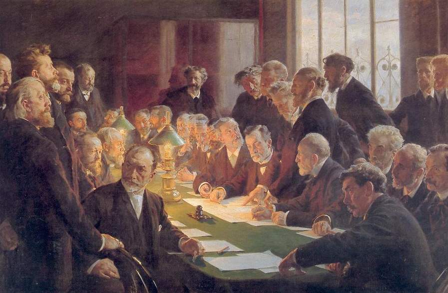 Comité pour l'Exposition d'art français de Copenhague 1888 - Peder Severin Krøyer