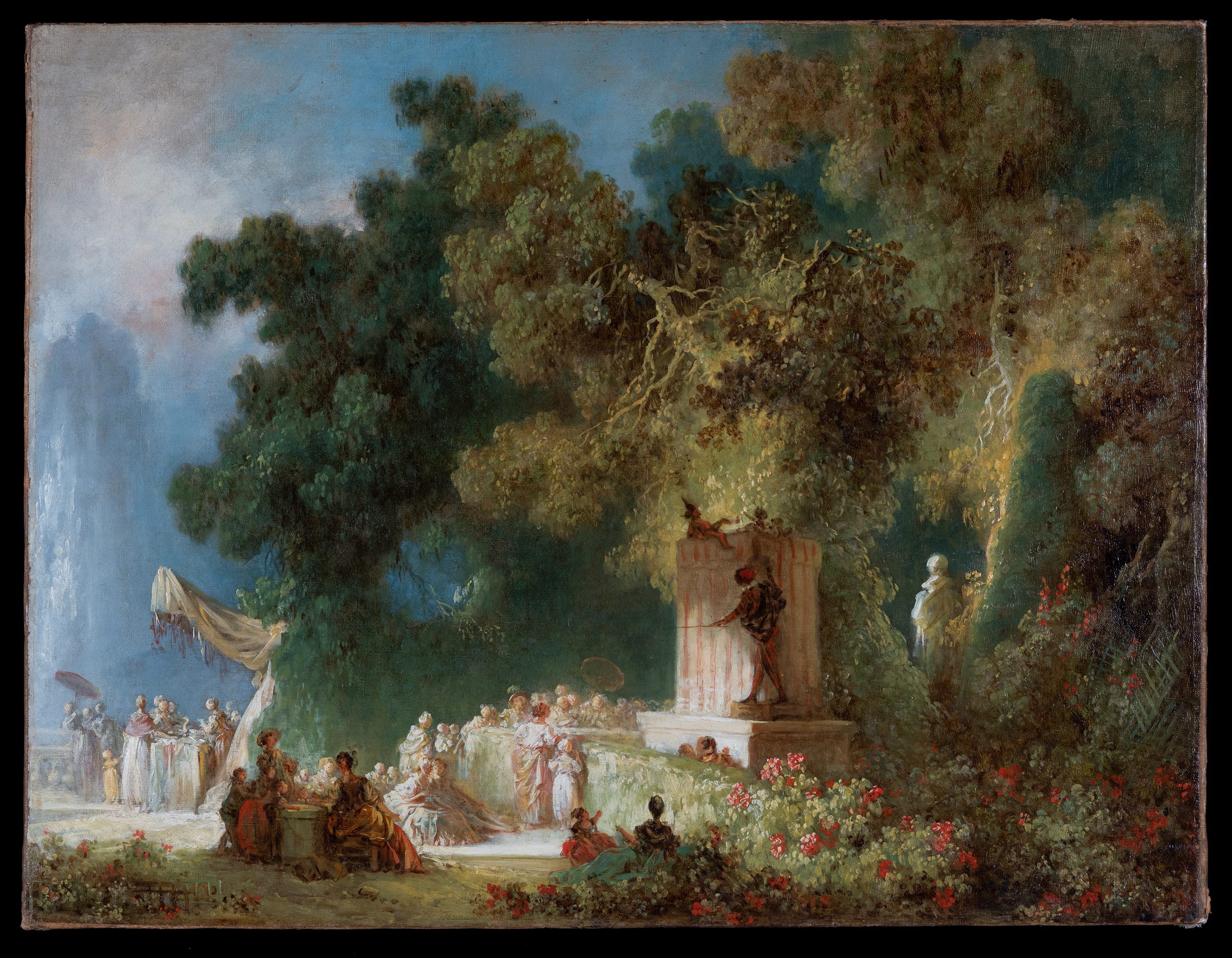 Les Marionnettes - Jean-Honoré Fragonard