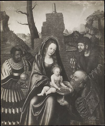 L'Adoration des Mages - Lucas Cranach the Elder