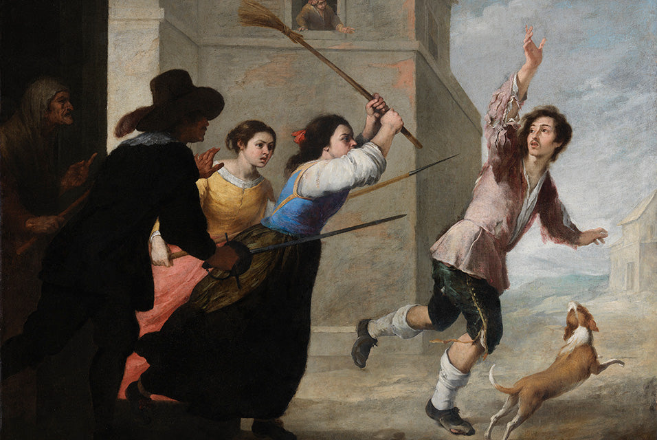 Le fils prodigue chassé - Bartolomé Esteban Murillo
