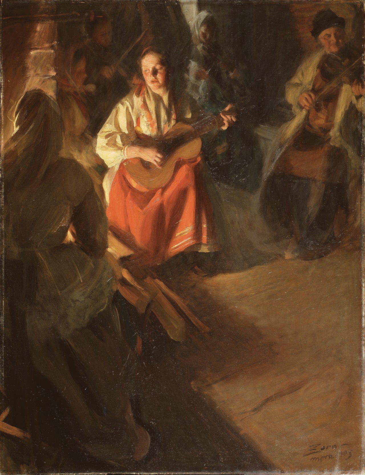 Une famille de musiciens - Anders Zorn