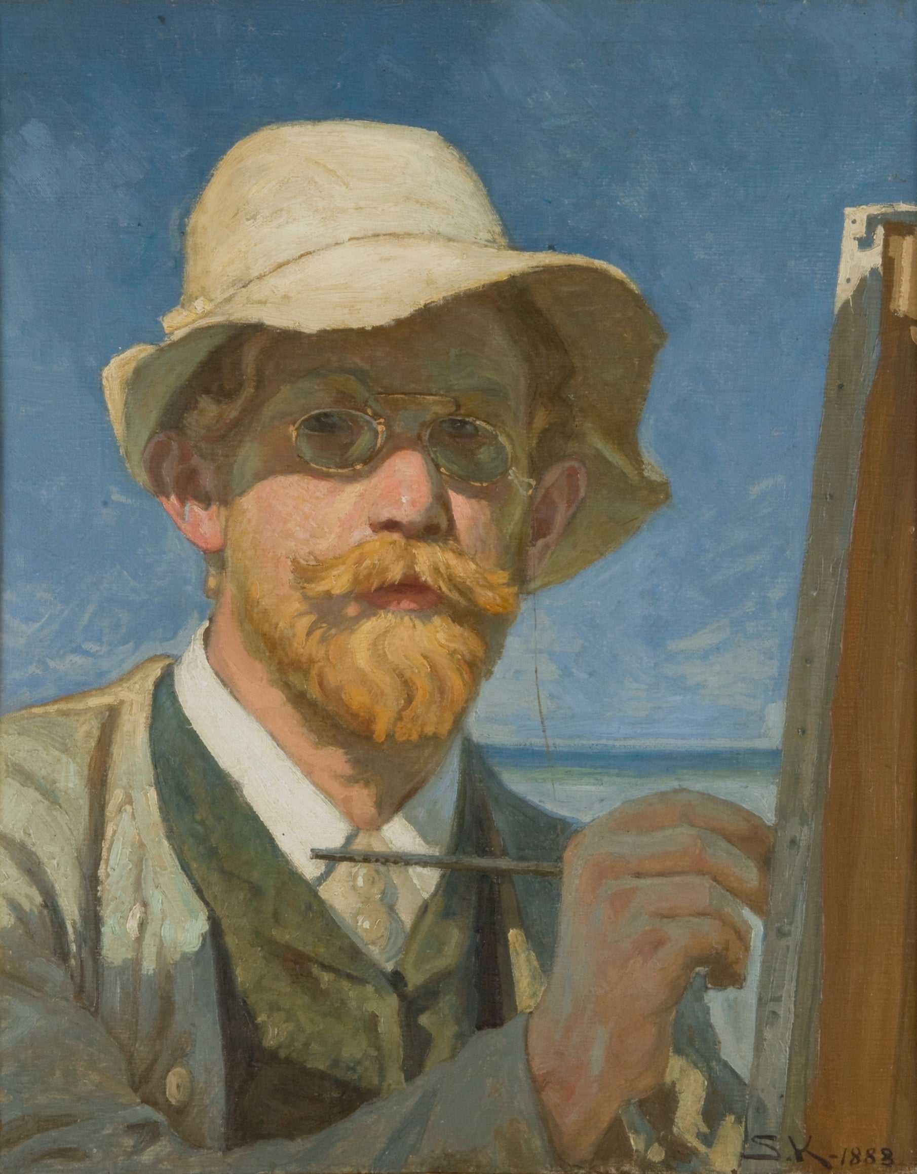 Autoportrait - Peder Severin Krøyer