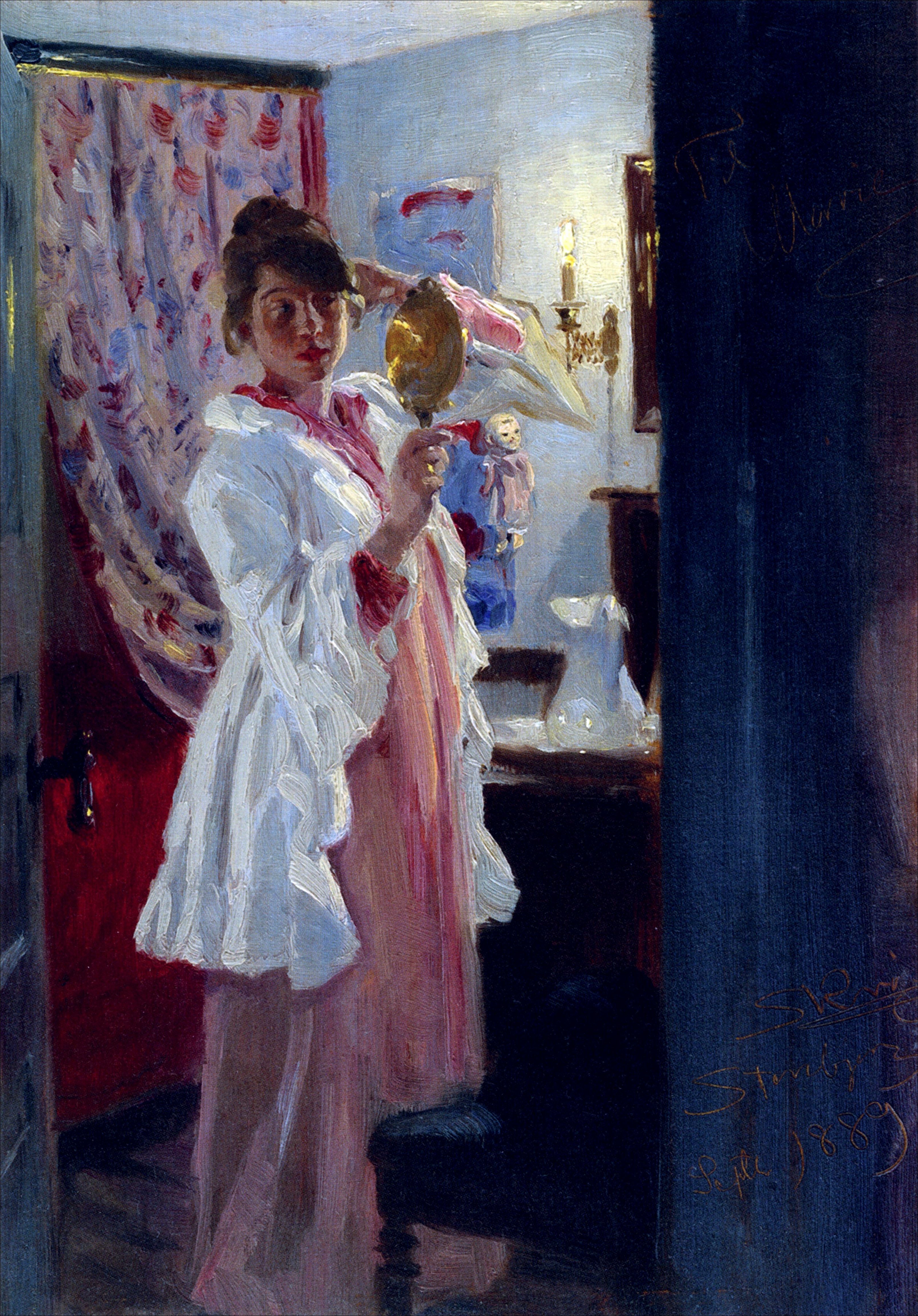 Intérieur avec Marie Krøyer - Peder Severin Krøyer