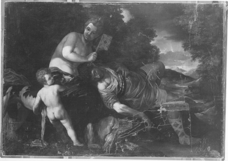 Vénus avec Adonis endormi - Paul Véronèse