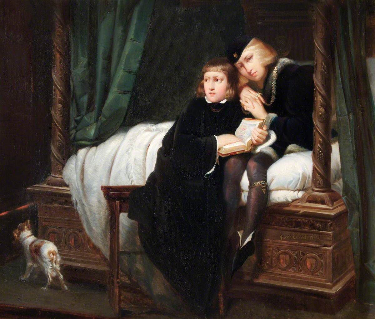 Les Princes de la Tour (Édouard V et le duc d'York) - Paul Delaroche