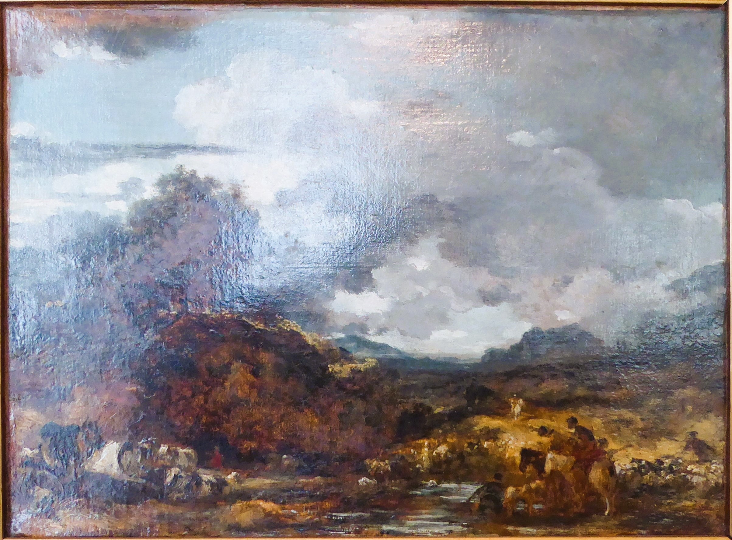 Paysage (le Gué) - Jean-Honoré Fragonard