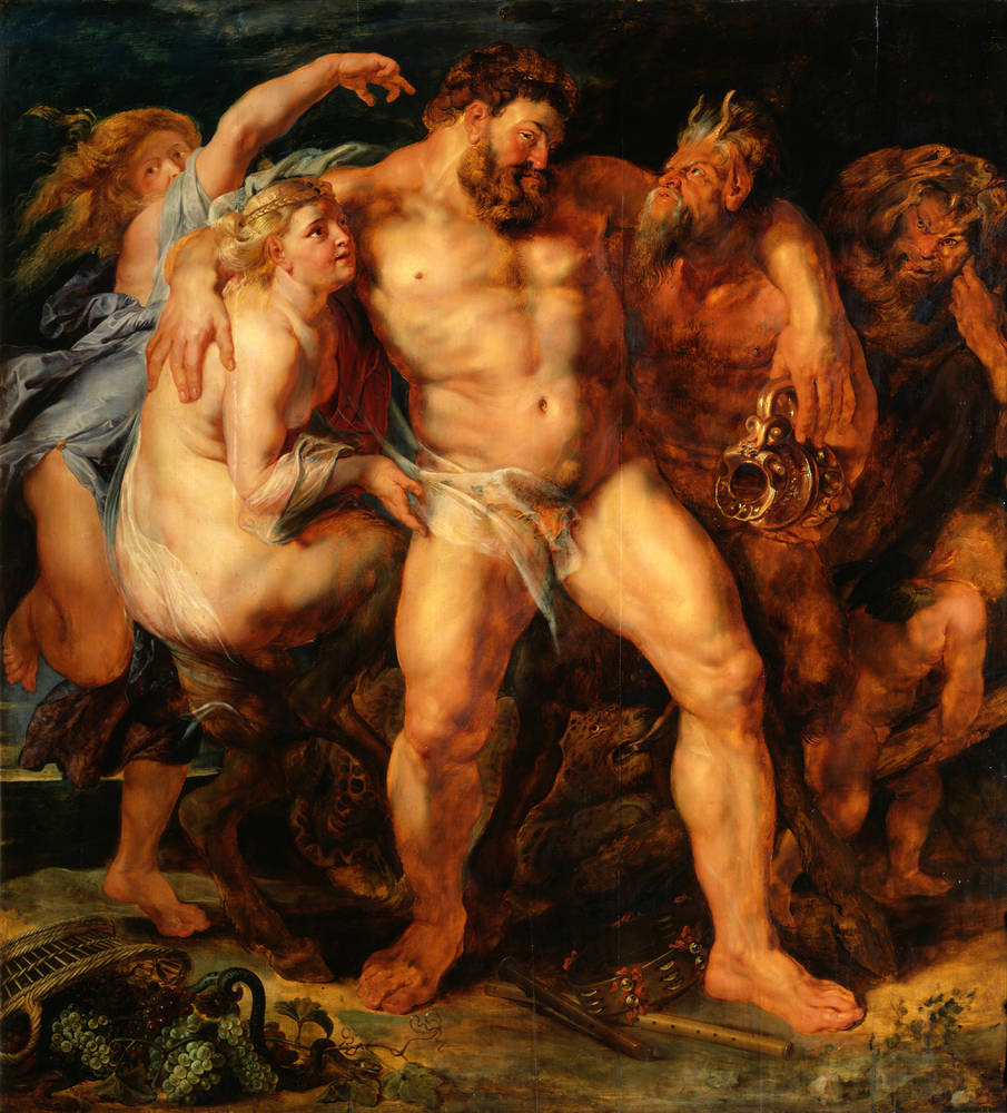 Hercule ivre - Peter Paul Rubens