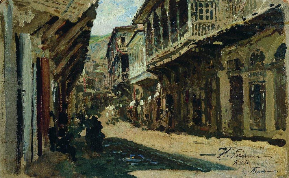Rue de Tiflis - Ilya Repin