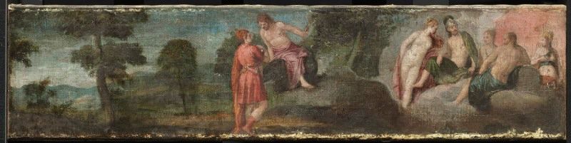 Jupiter avec les dieux et les déesses sur l'Olympe - Paul Véronèse