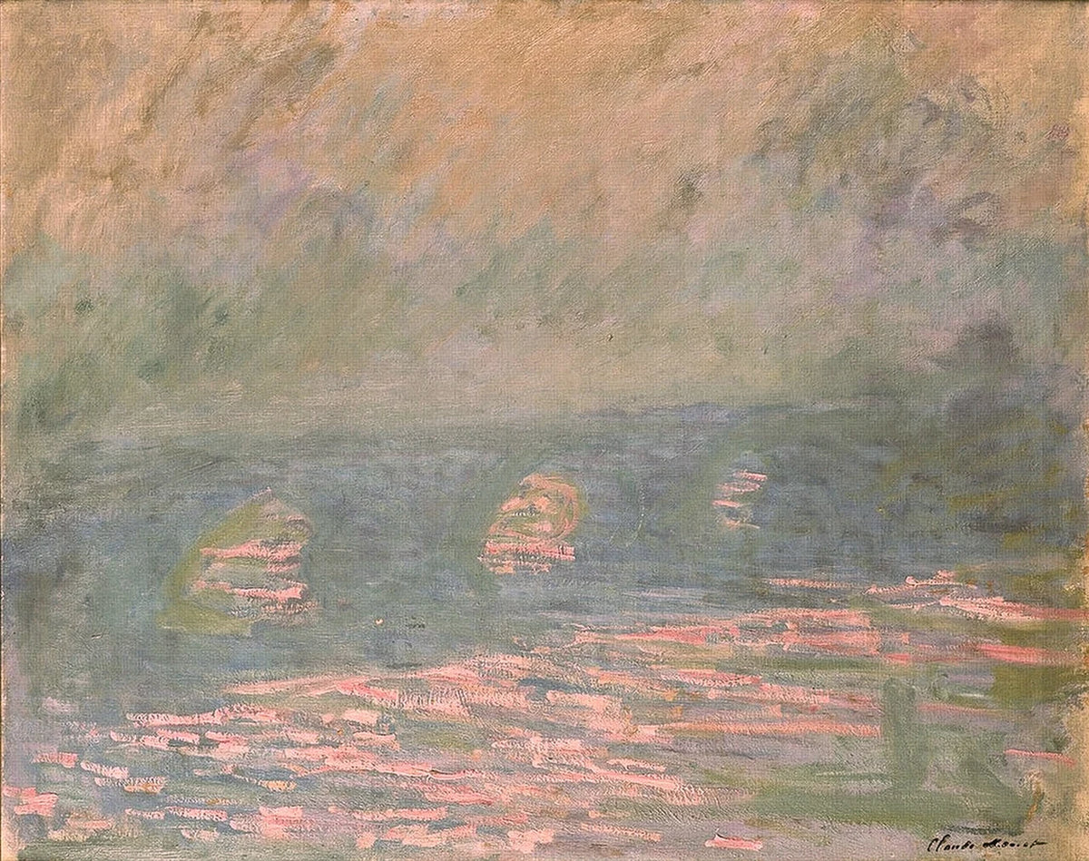Waterloo Bridge by Monet (Matsushita Museum of Art)