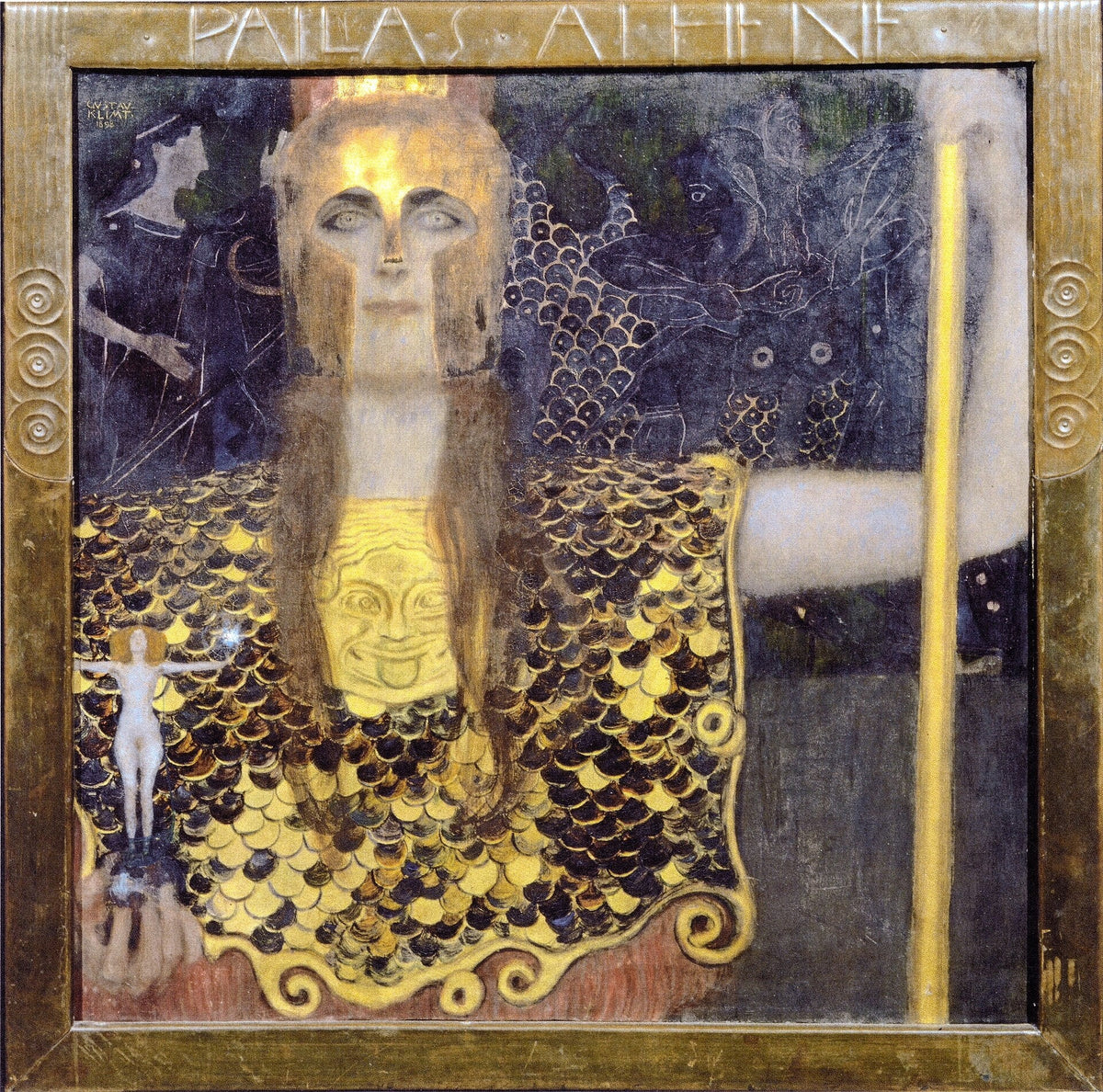 Pallas Athéna de Gustav Klimt, icône guerrière de la Sécession viennoise