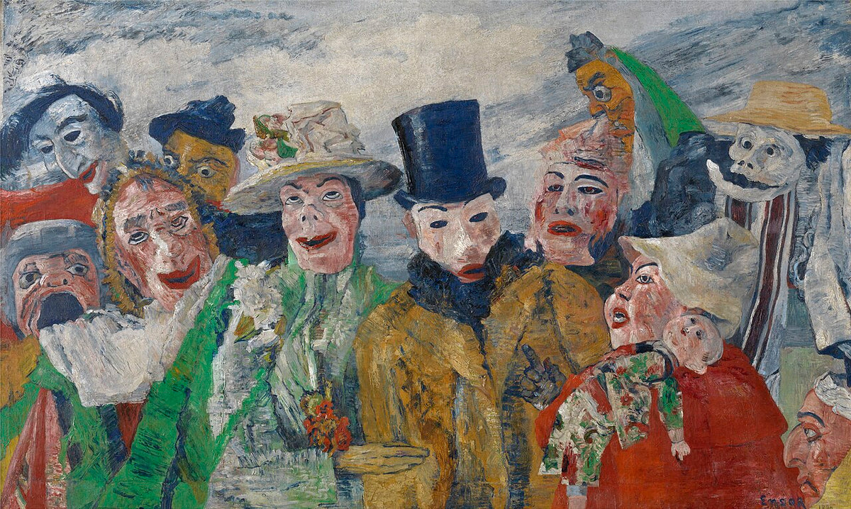 James Ensor — Top 50 des peintres belges célèbres