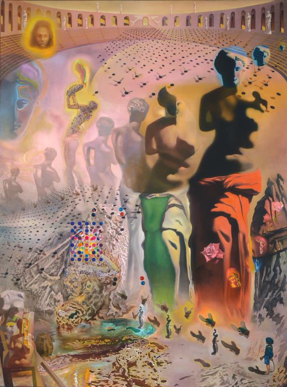 Salvador Dalí, The Hallucinogenic Toreador, 1969-70, Salvador Dalí Museum, St. Petersburg, Florida