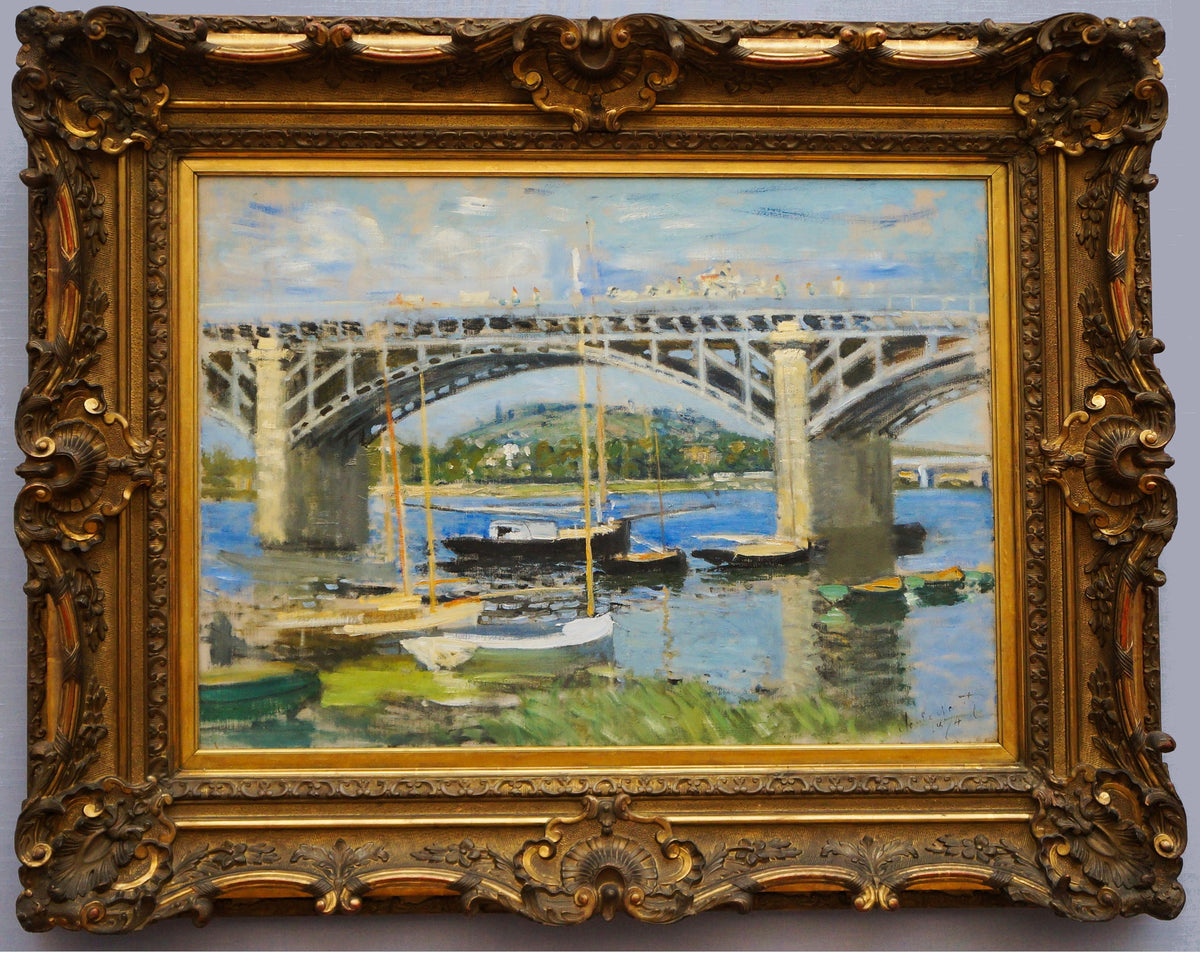 Claude Monet.  Le Pont d'Argenteuil
