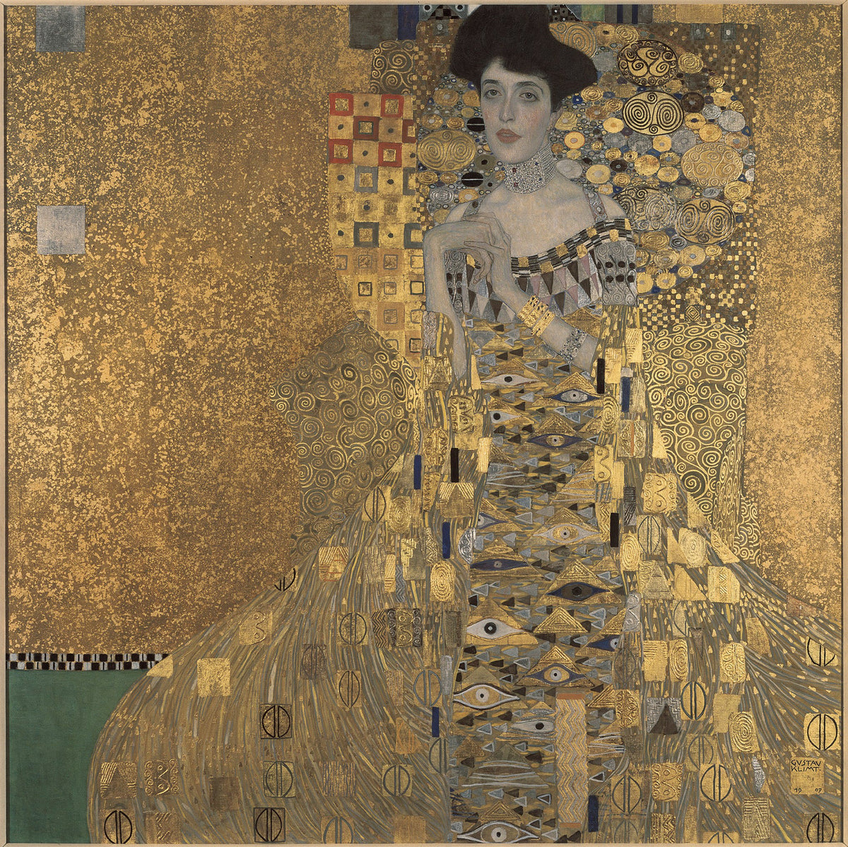 Gustav Klimt, Portrait d’Adele Bloch-Bauer I, 1907