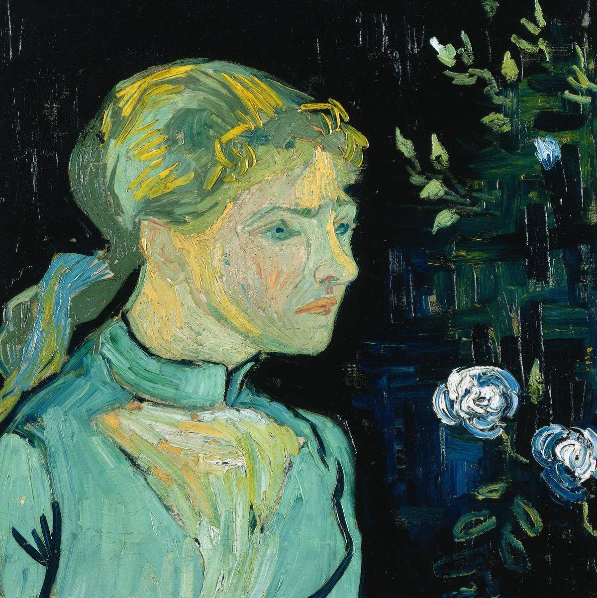 Portrait d’Adeline Ravoux peint par Vincent van Gogh à Auvers en 1890