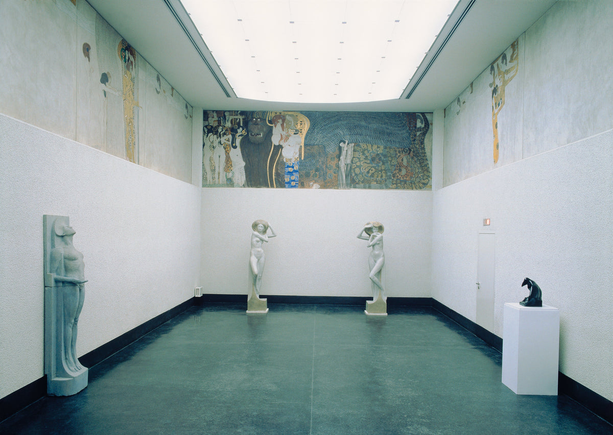 Gustav Klimt, Frise Beethoven, ensemble du cycle mural