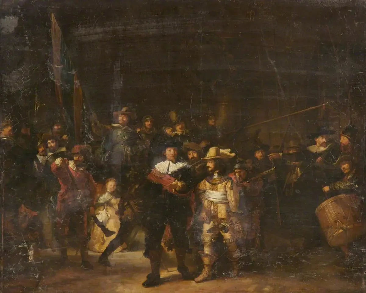 La Ronde de nuit de Rembrandt expliquée aux enfants