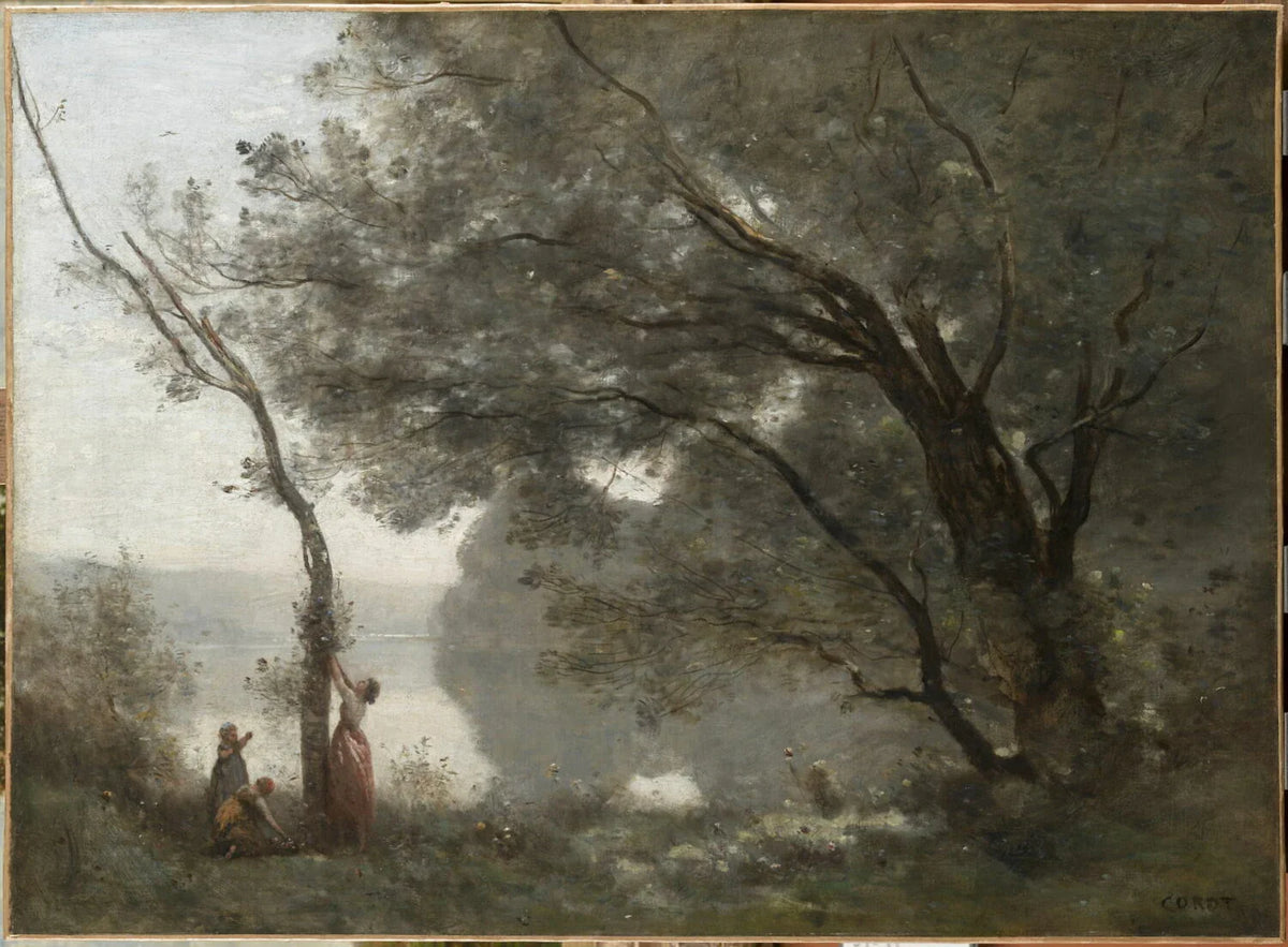 Souvenir de Mortefontaine (Oise) - Jean-Baptiste Camille Corot