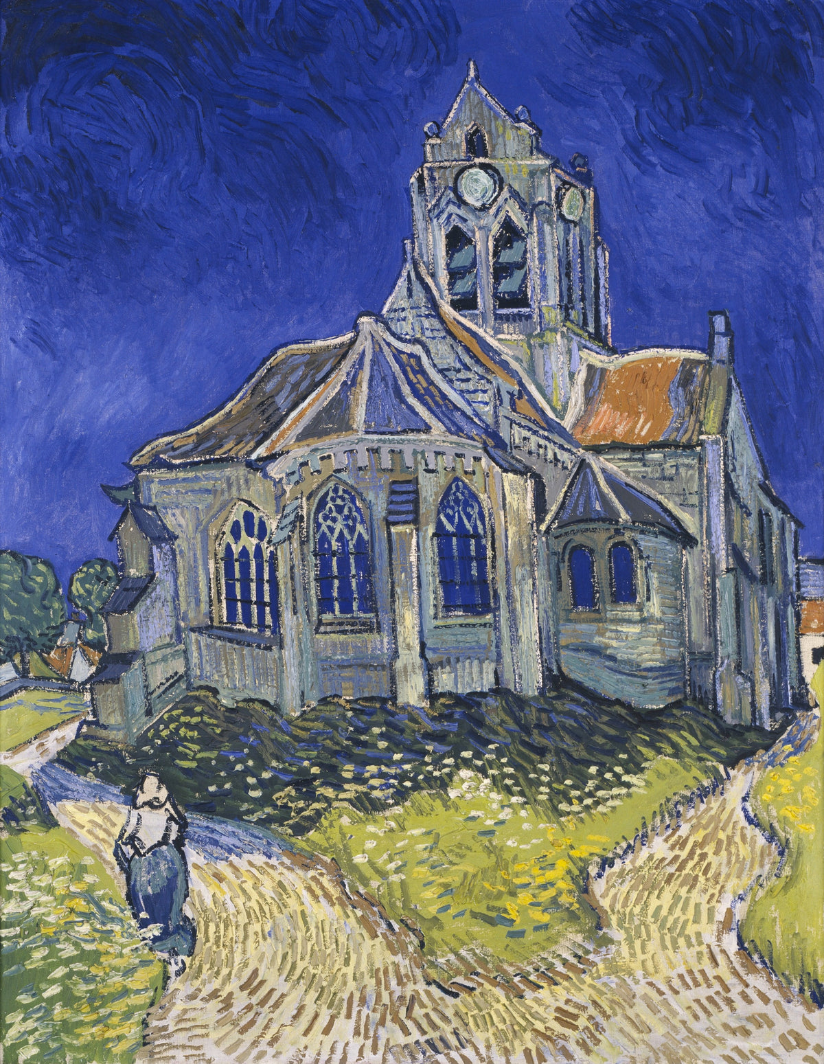 L'Église d'Auvers-sur-Oise par Vincent van Gogh