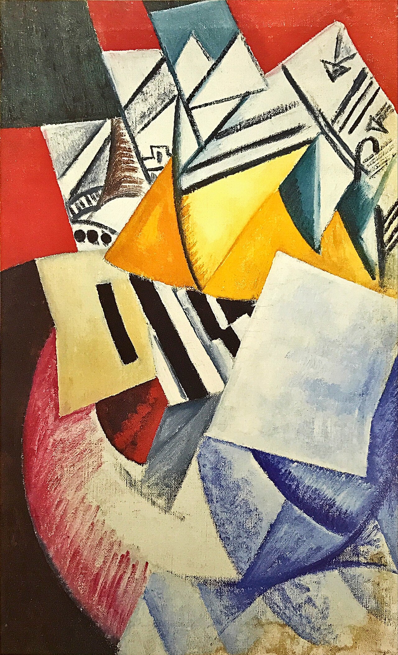 Cartes à jouer, Olga Rozanova