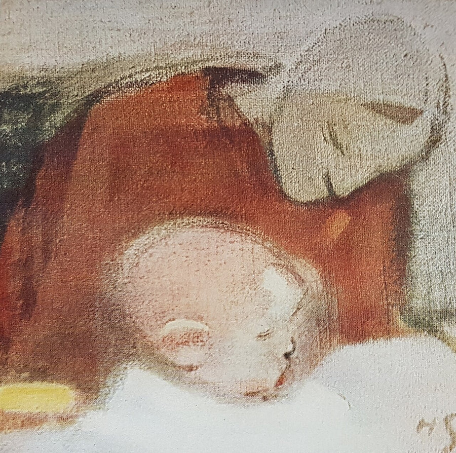 Mor med barn x Helene Schjerfbeck - Helene Schjerfbeck