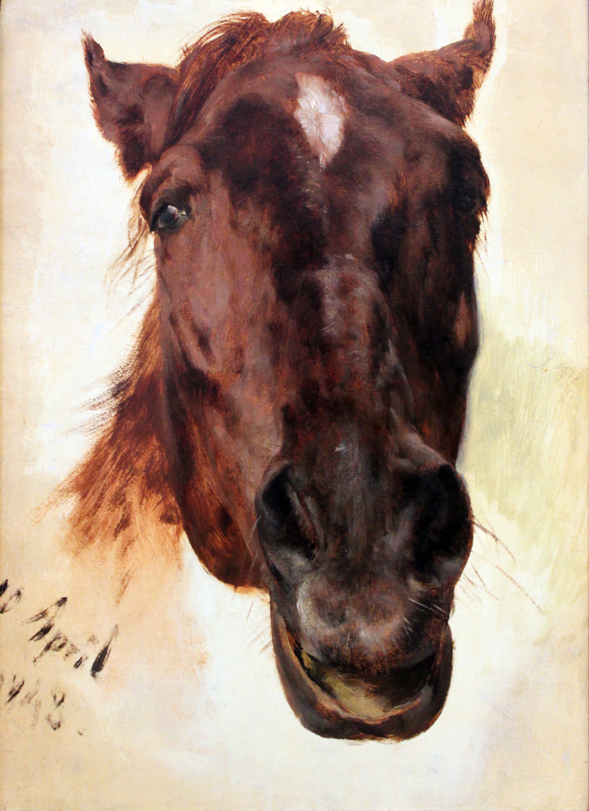 Étude sur les chevaux - Adolph von Menzel
