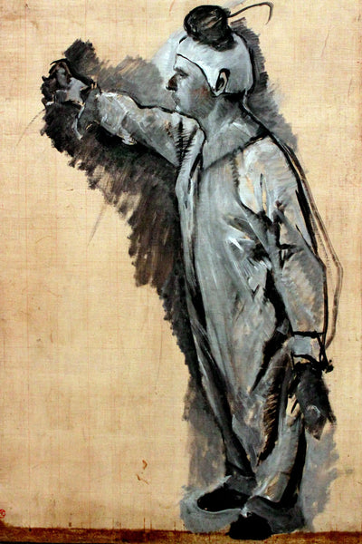 Reproduction du tableau « Clown - Henri de Toulouse-Lautrec » par Alpha Reproduction en peinture à l’huile