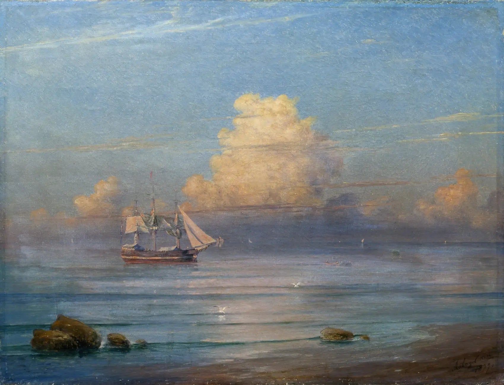 Vue marine - Ivan Aïvazovski - Alpha Reproduction
