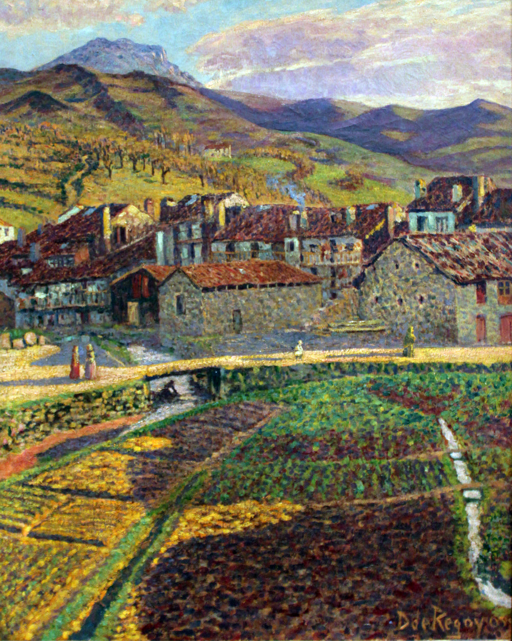La vigne - Darío de Regoyos - Alpha Reproduction