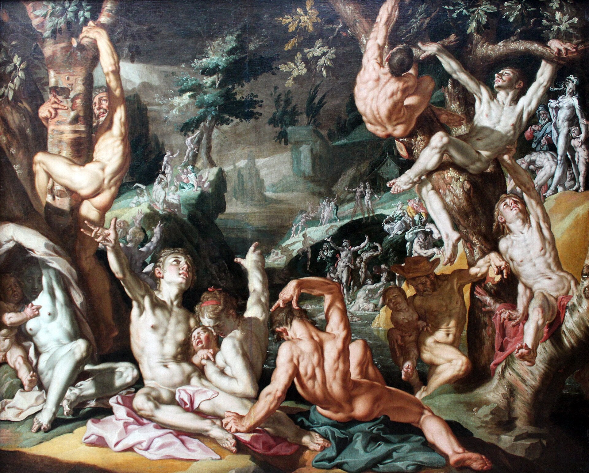 Le Déluge - Joachim Wtewael